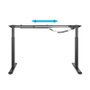 Aisens Bastidor de Escritorio Motorizado Ajustable Negro